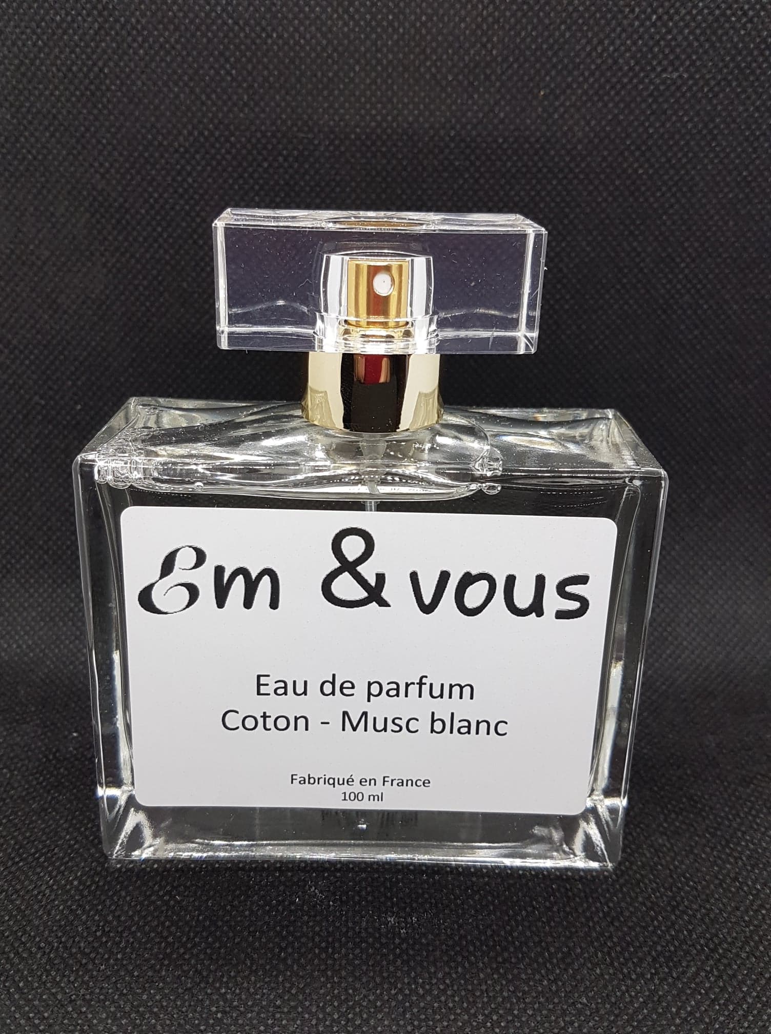 Eau de parfum Femme – Coton musc blanc